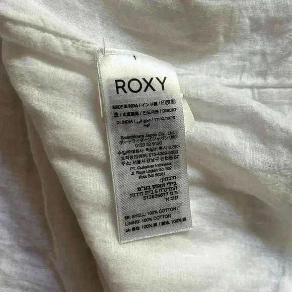 ROXY | Off white Hello mini again women dress - Picture 13 of 14